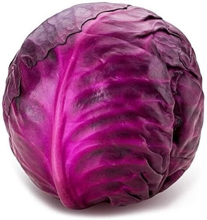 Kırmızı Lahana Tohumu 1 Paket (10Gr=2000+ Adet) Kırmızı Lahana Mohrenkohf Tohumu