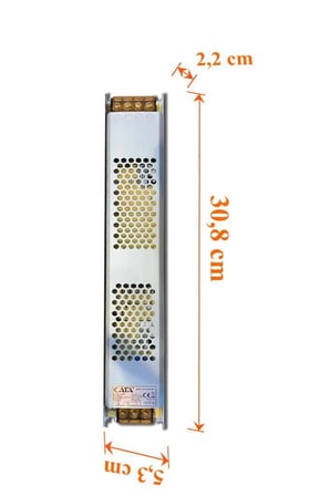 Cata Ct-2677 21 Amper Slim(Fansız) Led Trafosu(252W)