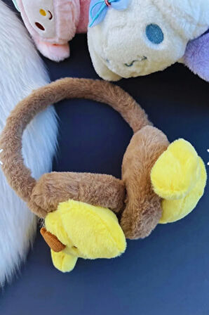 Pompompurin Peluş Çocuk Kulaklığı 1 Adet