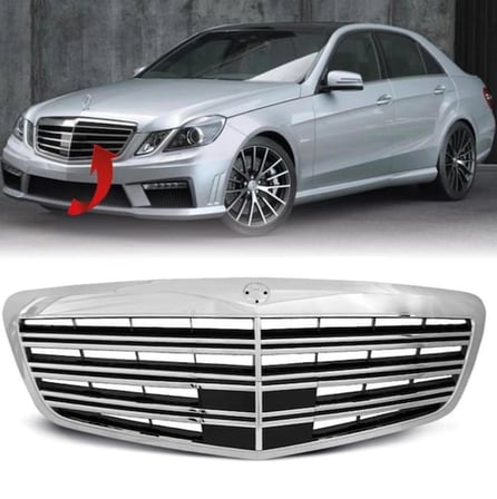 W221 S65 Amg 2009-2013 Ön Panjur Krom Siyah 2218800683