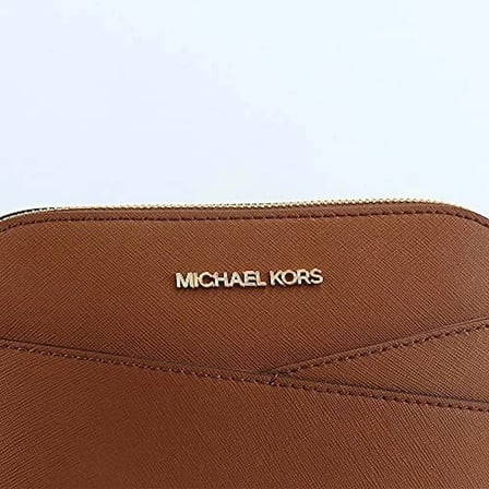 Kadın Jet Set Saffiano Deri Dome XCross Çapraz Omuz Çantası MK-35F1GTVC6T