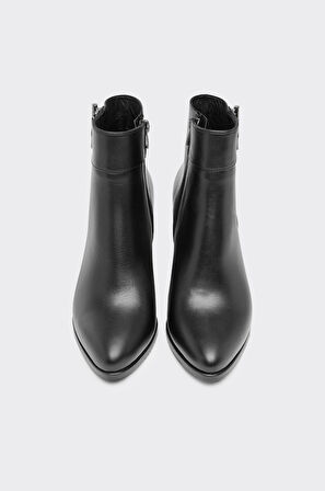 Hakiki Deri Topuklu Kadın Bot