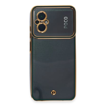 Xiaomi Poco M5 Kılıf Liva Lens Silikon - Yeşil