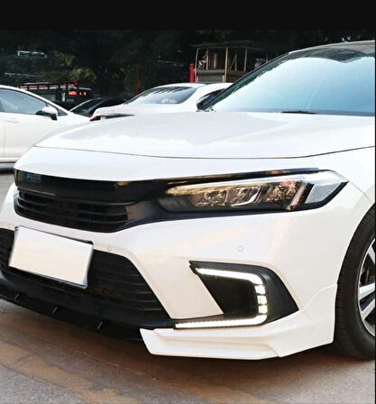 Honda Civic 2022 İçin Ön Sis Ledi C Dizayn