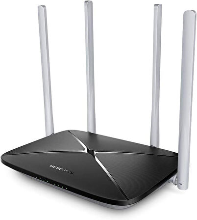 Mercusys AC12 4 Port 1200 Mbps Router - teşhir