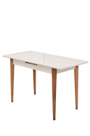Melisa MDF Lak Panel Açılır Mutfak Masası 60x100
