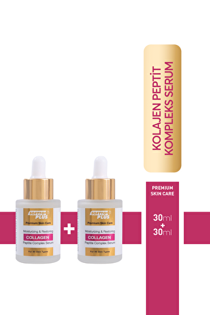 SOFTTO PLUS COLLAGEN PEPTITE COMPLEX SERUM 30 ML+30 ML
