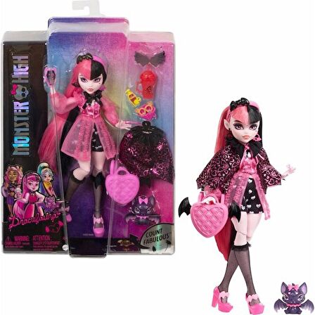 Monster High Ana Karakter Bebekler Draculaura HHK51 - HPD57