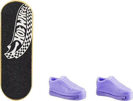 Hot Wheels Skate Parmak Kaykay ve Ayakkabı Paketleri Bıg Aır Bat HGT52