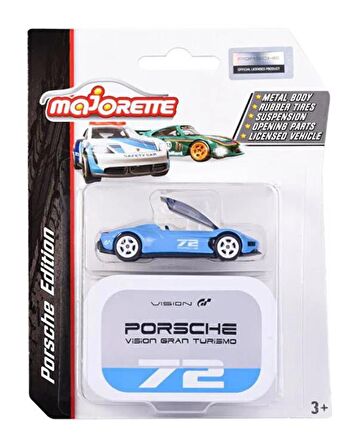 Majorette Porsche Deluxe Araçlar Porsche Vision Gran Turismo 72 Mavi