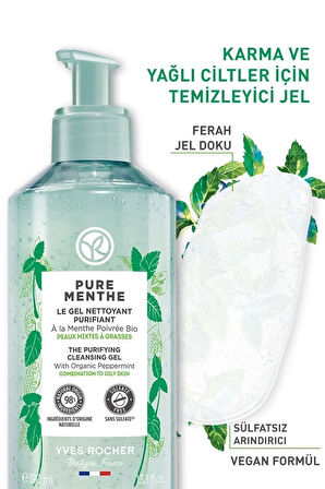 Yüz Yıkama Jeli 390 ml + Şampuan Masaj Fırçası