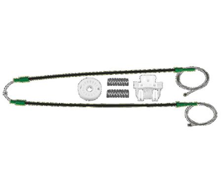 Kayoto Clio 2 1998-2005 Cam Kriko Teli Ön Sağ Sol Tamir Takımı KY23001T