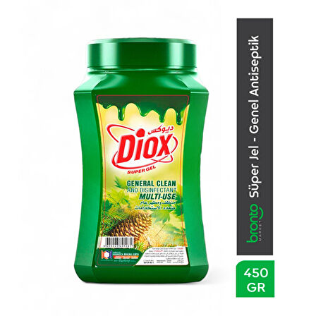 Di̇ox Bulaşık Detarjanı Jel 450 Ml Paket (3 Adet)