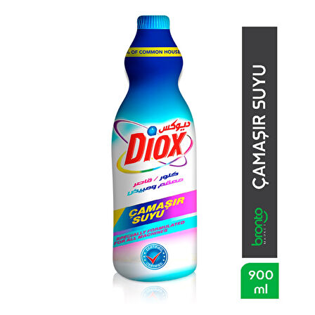 Di̇ox çamaşır Suyu 900 Ml Paket (3 Adet)