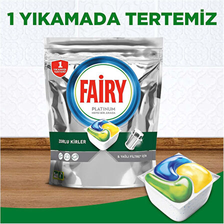 Faıry Platınum Bulaşık Maki̇nesi̇ Kapsülü 33&apos;lü Paket (2 Adet)