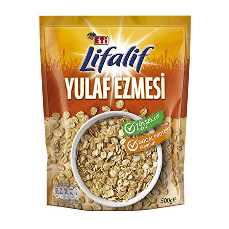 Eti̇ Li̇fali̇f Yulaf Ezmesi̇ 500 Gr Paket (3 Adet)