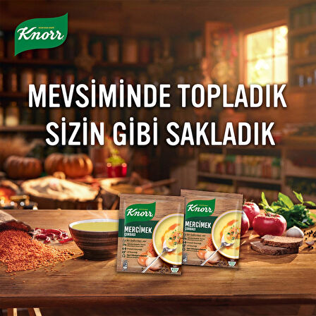 Knorr Süzme Merci̇mek çorbası 76 Gr Paket (10 Adet)