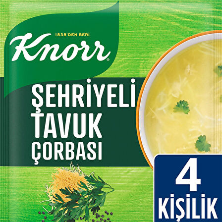 Knorr şehri̇yeli̇ Tavuk çorbası 51 Gr Paket (20 Adet)