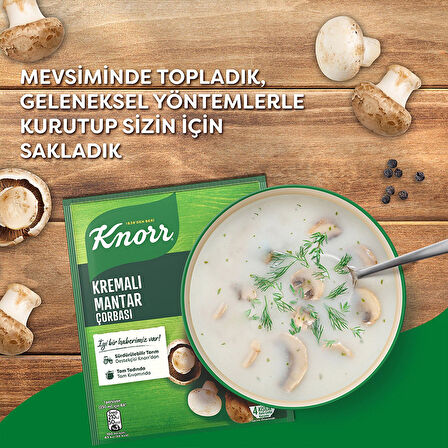 Knorr Kremalı Mantar çorbası 63 Gr Paket (10 Adet)