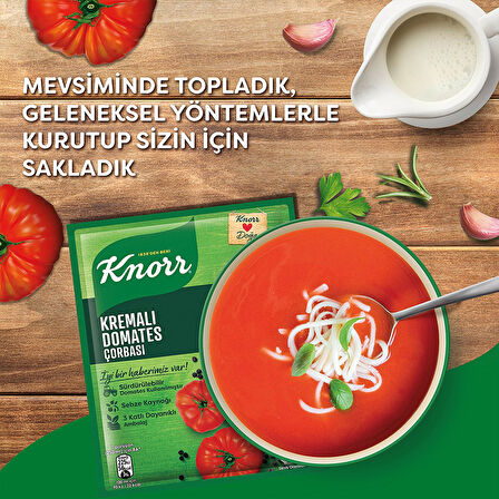 Knorr Kremalı Domates çorbası 69 Gr Paket (10 Adet)