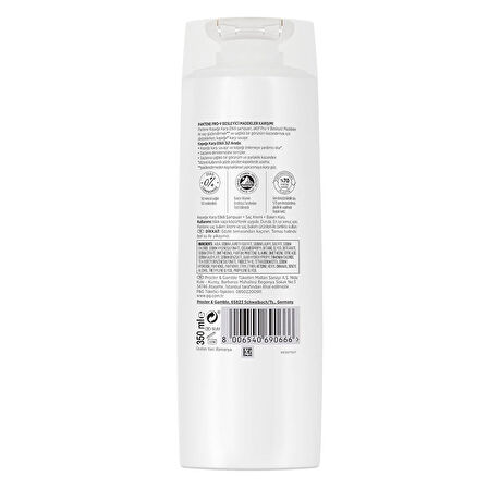 Pantene şampuan Kepeğe Kar. 350 Ml Paket (3 Adet)