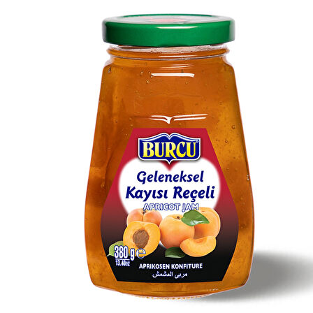 Burcu Kayısı Reçeli̇ 380 Gr Paket (3 Adet)