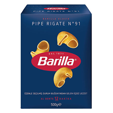 Bari̇lla Pıpe Rıgate 500 Gr Paket (3 Adet)