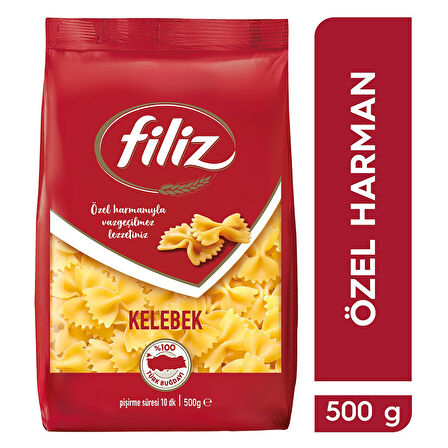 Fi̇li̇z Makarna Kelebek 500 Gr Paket (8 Adet)