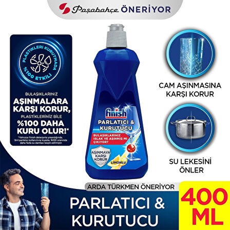 Fi̇ni̇sh Powerball Parlatıcı Kurutucu 400 Ml  Paket (3 Adet)