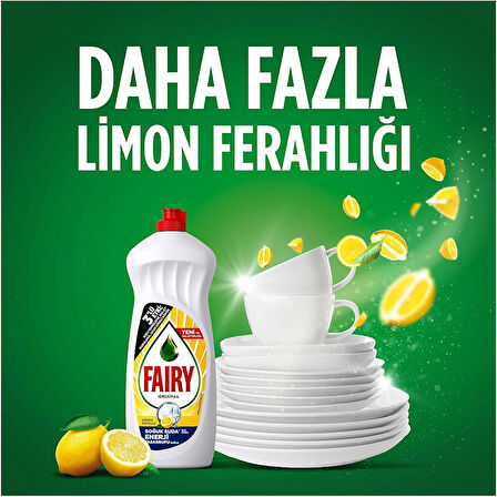 Faıry Bulaşık Deterjanı Sıvı Li̇mon&amp;mi̇sket 650 Ml Paket (3 Adet)