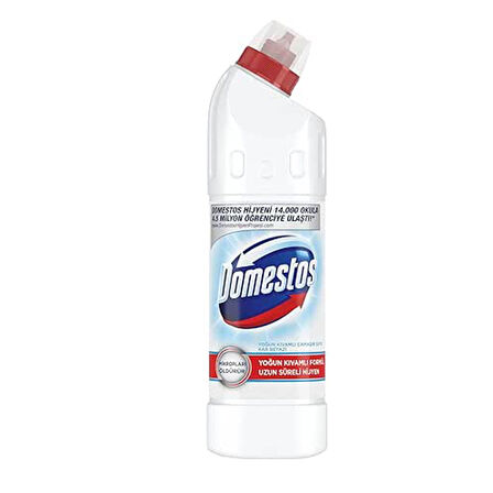 Domestos çamaşır Suyu Kar Beyazlığı 750ml Paket (5 Adet)