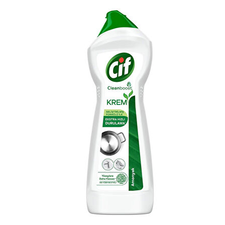 Ci̇f Krem Temi̇zli̇k Amonyak 750 Ml Paket (3 Adet)