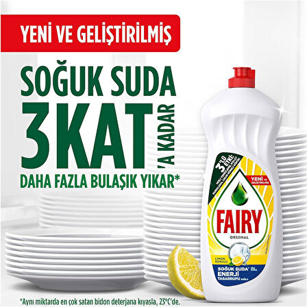 Faıry Bulaşık Deterjanı Sıvı Elma 650 Ml Paket (3 Adet)