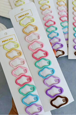 Kız Çocuk Pinterest Bulut  Model Çıtçıt Toka 10 Adet