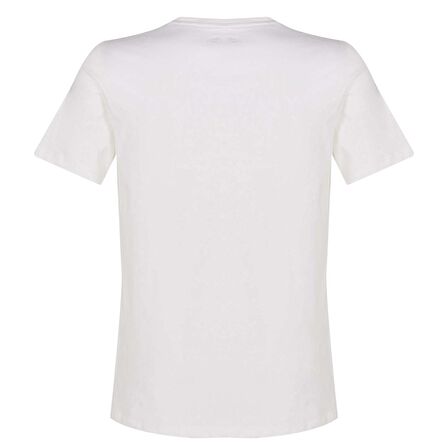 New Balance NB Mens Lifestyle T-shirt Erkek Beyaz 