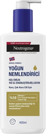 Yağ İle Zenginleştirilmiş Vücut Losyonu 400 ml — Badem yağı ile zenginleştirilmiş — Pro-Seramid teknolojili nemlendirici losyon