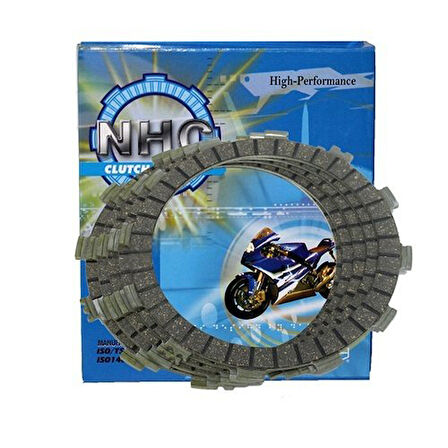 Honda Cbr 125 Debriyaj Balatası Seti Nhc Tam Uyumlu 2006-17 Supermoto