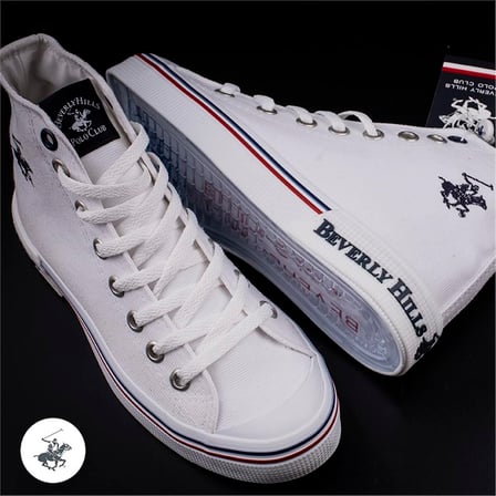Polo Club Beyaz Unisex Uzun Keten Spor Ayakkabı