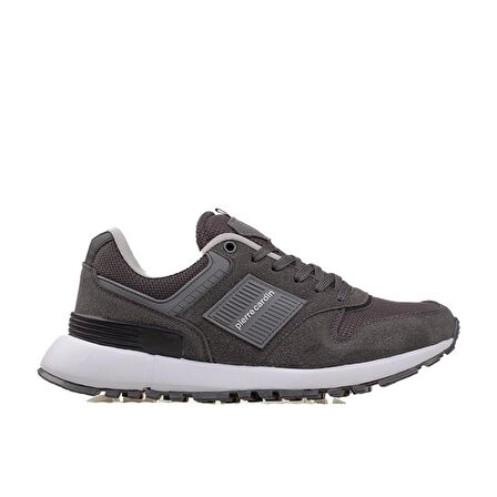 Pierre Cardin Füme Erkek Zoe Esnek Süet Sneaker