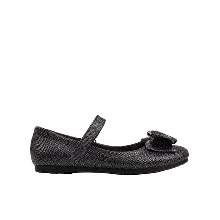 M2S Siyah Sim Kaplama Cırtlı Babet