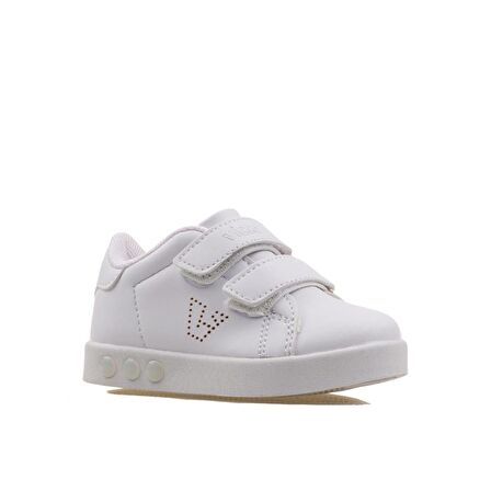 Vicco Beyaz Oyo Işıklı Unisex İlk Adım Bebe Sneaker