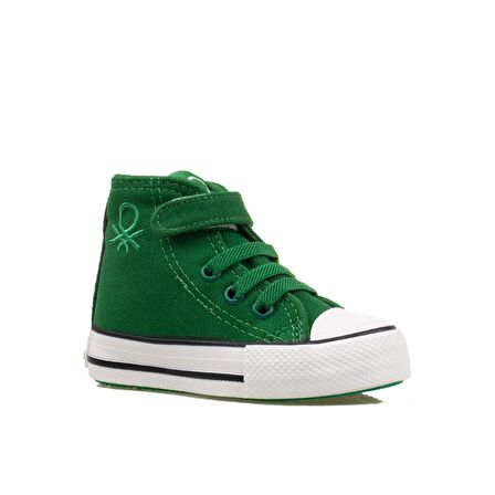 Benetton Yeşil Unisex Bebe Boğazlı Sneaker BN 30817