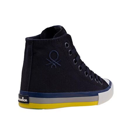 Benetton Lacivert Kadın Uzun Spor Ayakkabı BN-30189