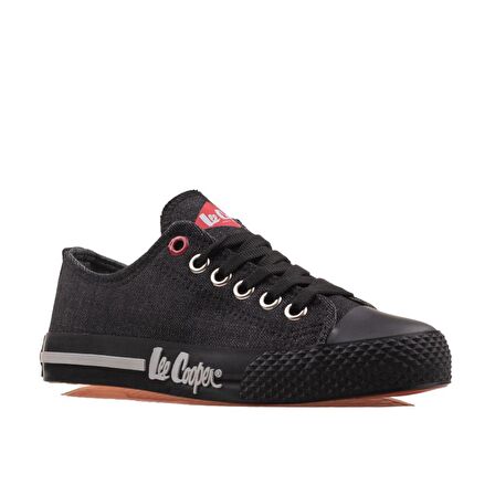 Lee Cooper Siyah Kısa Kot Unisex Sneaker