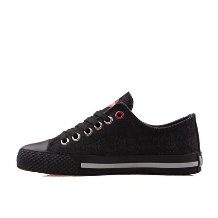 Lee Cooper Siyah Kısa Kot Unisex Sneaker