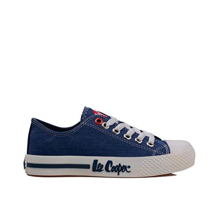 Lee Cooper Lacivert Kısa Kot Sneaker