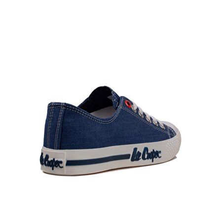 Lee Cooper Lacivert Kısa Kot Sneaker