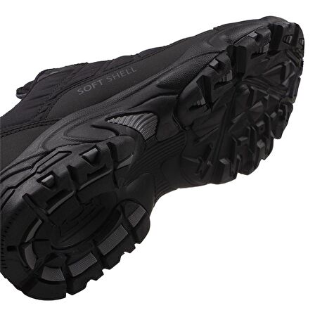 Dunlop Siyah Erkek Soft Shell Trekking Ayakkabı