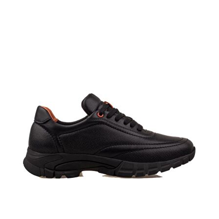 Trend Adımlar Siyah Kadın Comfort Casual Kalın Taban Ayakkabı