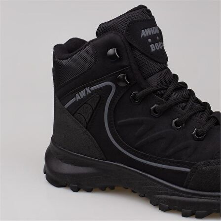 Trend Adımlar Siyah Unisex Trekking Bot